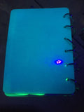 Blue/FLO Yellow EDC notebook